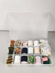 lot 217 image: Embroidery Floss & Sewing Thread Organizer Lot