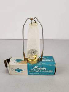 lot 346 image: Aladdin Gaslight Mantle with Original Box