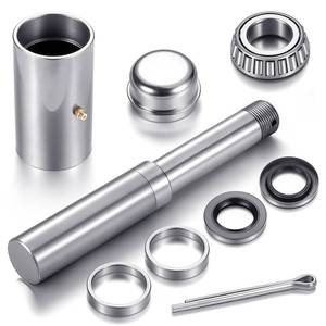 lot 38998 image: 1 Set Metal Tire Carrier Hinge Kit Include the Necessary Slewing Bearing, Tire Bearing Hub and Seal, and Brake Cover for Installation - Retail $34