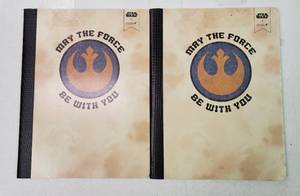 lot 39005 image: Star Wars x Yoobi Composition Notebook College Ruled 100 Sheet, Set of 2 - Retail $10