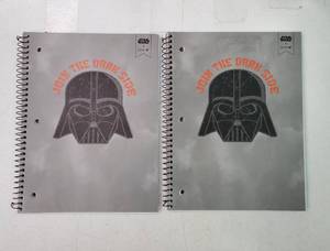 lot 39011 image: Star Wars x Woob Spiral Notebook 2-Pack Join the Order - Retail $15