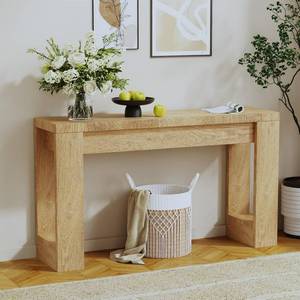 lot 19 image: DRAWERHOM 47 Console Table, Farmhouse Entryway Table, Narrow Sofa Table - Retail $110