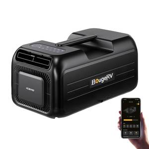 lot 94 image: BougeRV Portable Air Conditioner PC35 PRO, 3500 BTU Camping Tent AC Unit - Retail $350