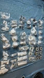 lot 2008 image: Appliance Replacement Parts Lot Drum Rollers Knobs Switches Handles Mixed