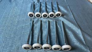 lot 2015 image: Surpass Roller Stem Rollers with Shafts 10-Pack