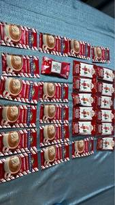 lot 2034 image: Hot Cocoa Mix Lot Ghirardelli Peppermint SantaVerse Chocolate 26 Packets
