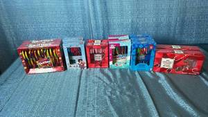 lot 2044 image: Candy Canes Variety Lot Skittles Kool-Aid SweeTarts Jolly Rancher