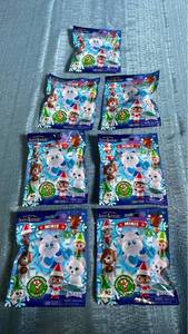 lot 3076 image: Elf on the Shelf Santaverse Minis Figures 7-Pack Lot