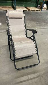 Zero Gravity Outdoor Portable Folding Lounge Chair Tan - Room Essentials