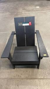 lot 3122 image: Polywood Sustainable Outdoor Furniture Adirondack Chair with 20-Year Warranty