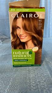 lot 3127 image: Clairol Natural Instincts 6G Light Golden Brown Hair Color 1 Application