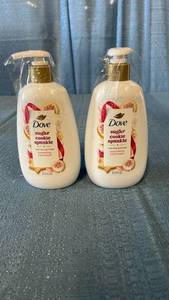lot 3131 image: Dove Sugar Cookie Sprinkle Limited Edition Nourishing Hand Wash 12 oz 2-Pack