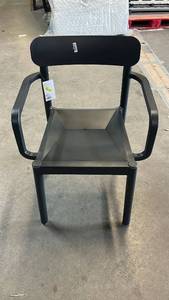 lot 8016 image: Room Essentials Durable Resin Stacking Patio Chair
