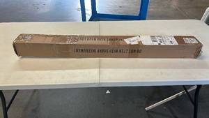 lot 8121 image: M&M Single Curtain Rod 36-72 Inch Warm Bronze 735-0901 0026