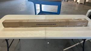 lot 8124 image: 72-144 inch Brushed Nickel Single Rod 735 0902 0018
