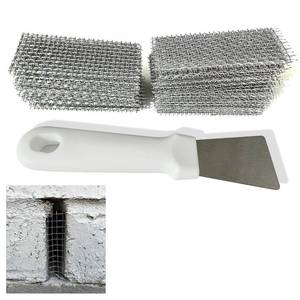 lot 30578 image: 100 PCS Stainless Steel Brick Weep Hole Covers for Brick Walls