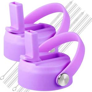 lot 30625 image: Hydro Flask Wide Mouth Straw Lid, Fits 203240 oz, Handle Replacement just the