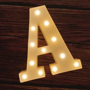 lot 30637 image:  Letter O  MUMUXI Marquee Light Up Letters LED Alphabet Lights for Party Wedding Xmas letter