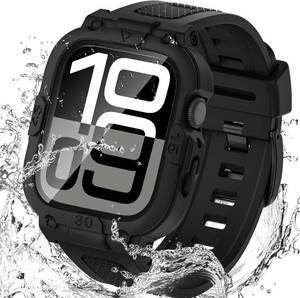 lot 30672 image: Goton 3 in 1 Waterproof Case with Band Compatible for Apple Watch