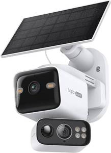 Tapo 2K Dual Lens Pan/Tilt Security Battery Camera w/Solar, C645D KIT