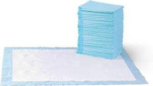 lot 30711 image: Amazon Basics Leak-Proof Pee Pads for Potty Training, 28x34, 40-Pack