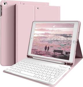 lot 30712 image: kenke iPad Case with Keyboard 9.7 for iPad 65th Gen Air 21 Pencil Holder
