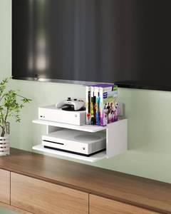 lot 30729 image: Floating Under TV Game Shelf Stand for Xbox Series SX