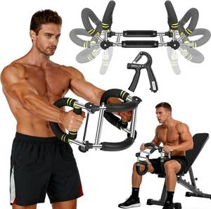 lot 30731 image: Twister Arm Trainer, 20-270 lbs, 9-Level Adjustable ChestArm Exerciser