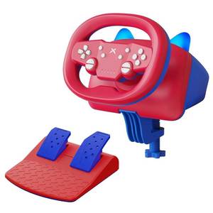 lot 30746 image: DOYO Gaming Steering Wheel with Pedals, 270  Wireless Racing Wheel