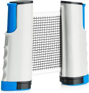 lot 30785 image: Retractable Ping Pong Net - Upright, Sag-Free, Portable Table Tennis Net