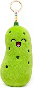 lot 30800 image: Ausener Weekie Wonders Emotional Pickles Plush Bag Charm, Stuffed Animals