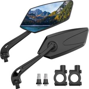 lot 30803 image: 2 Pack Bike Mirror Handlebar Mount, Adjustable Bicycle Mirrors for eBike