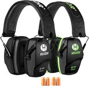 lot 0927 image: Hocazor&nbspEM026 Hearing Protection Noise Cancelling Shooting Muffs Shooting Headphone