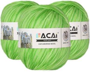 lot 31041 image: Facai Merino Wool Yarn - 100% Merino, 240 yd, Worsted