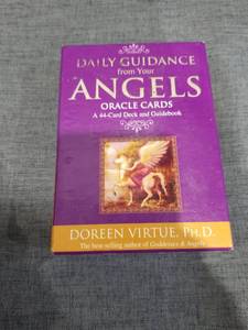 lot 172 image: Daily Guidance From Your Angels Oracle Cards Doreen Virtue