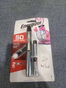 lot 209 image: Energizer Pen Light Lamp Stylo 50 Lumens 2 Modes IPX4