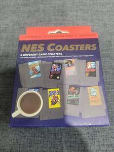 lot 219 image: Nintendo Entertainment System NES Coasters 8 Different Game Coasters