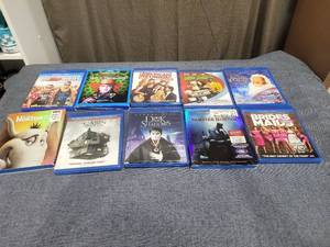 lot 329 image: Lot of 10 Blu-ray Movies Assorted Titles