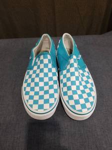 lot 368 image: VANS U CLASSIC SLIP SNEAKERS Womens Size 8