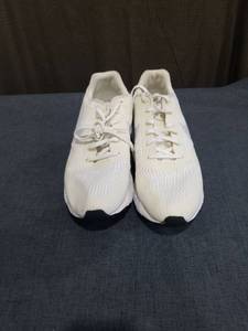lot 371 image: Nike Air Womens Pegasus Running Shoes White 845012-100 Lace Up Low Top 10