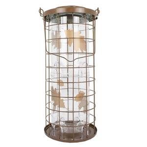 lot 47103 image: Perky-Pet Squirrel Stumper Wild Bird Feeder, 8 Feeding Ports - Retail $21
