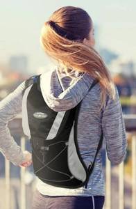 lot 47119 image: BLACK Hydration Backpack Pack with 2L Water Bladder, Hiking Backpack with Hydration Bladder Water Rucksack Backpack Bladder Bag Cycling Bicycle BikeHiking Climbing Pouch. - Retail $20