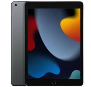 lot 47120 image: Apple iPad 2021 (10.2-inch, Wi-Fi, 64GB) - Space Gray, PASSWORD LOCKED - Retail $200