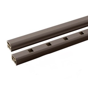 lot 123 image: Aluminum Deck Railing Quality Aged Bronze Color 6-ft x 36-in Top & Bottom Rail