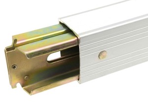 lot 66 image: Mytee Products 92- 103 Adjustable Aluminum E-Track DeckingShoring Beams  Cargo Load Lock Bars for Enclosed Trailers, Trucks and Vans with The E Track Tie-Down System