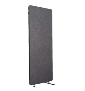 lot 11 image: Reclaim 66 in. Slate Gray 1-Extension Panel Room Divider Retails $165