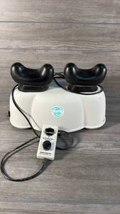 lot 281 image: SKYPRO Dual Massage Cushions with Black Curved Heads