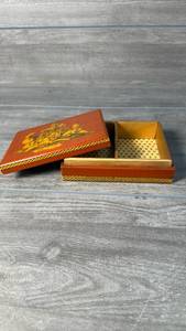 lot 298 image: &nbspDecorative Box with Figural Graphic Print