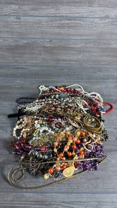 lot 306 image: Beaded Necklace Lot Assorted Colors and Styles