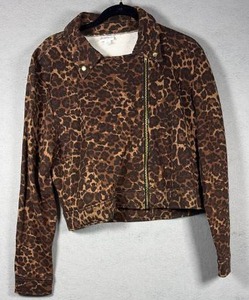 lot 344 image: LuLaRoe Leopard Print Jacket XL